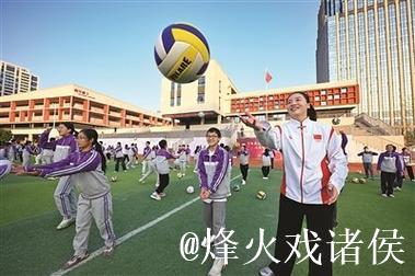 “冠军走进校园”激发合肥青少年体育激情